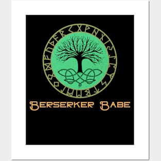 Berserker Babe Posters and Art